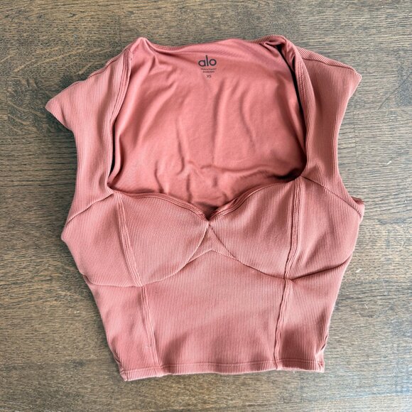 ALO Yoga Tops - Pink Alo Top XS